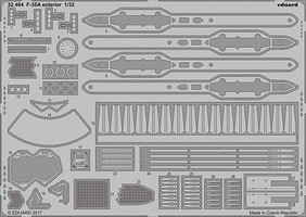 Eduard-Models F35A Exterior for ITA Plastic Model Aircraft Accessory 1/32 Scale #32404 Eduard-Models F35A Exterior for ITA Plastic Model Aircraft Accessory 1/32 Scale #32404