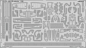 Eduard-Models F4U1D Exterior for TAM Plastic Model Aircraft Accessory 1/32 Scale #32412 Eduard-Models F4U1D Exterior for TAM Plastic Model Aircraft Accessory 1/32 Scale #32412