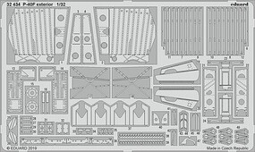 Eduard-Models 1/32 Aircraft- P40F Exterior for TSM Eduard-Models 1/32 Aircraft- P40F Exterior for TSM