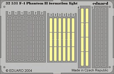 Eduard-Models F4 Phantom II Formation Light Plastic Model Aircraft Accessory 1/32 Scale #32531