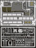 Eduard-Models Aircraft- Me262A1 Exterior Plastic Model Aircraft Accessory 1/32 Scale #32551 Eduard-Models Aircraft- Me262A1 Exterior Plastic Model Aircraft Accessory 1/32 Scale #32551