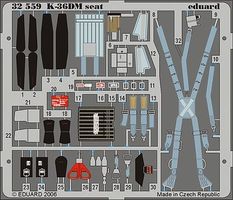 Aircraft- Mig29 Fulcrum K36DM Seat Plastic Model Aircraft Accessory 1/32 Scale #32559
