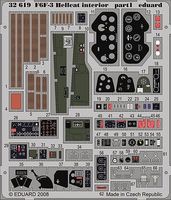 Aircraft- F6F3 Hellcat Interior Plastic Model Aircraft Accessory 1/32 Scale #32619