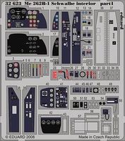 Aircraft- Me262B1 Schwalbe Interior Plastic Model Aircraft Accessory 1/32 Scale #32623