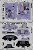 Eduard-Models Aircraft- Su30 Flanker G Interior Plastic Model Aircraft Accessory 1/32 Scale #32660 Eduard-Models Aircraft- Su30 Flanker G Interior Plastic Model Aircraft Accessory 1/32 Scale #32660