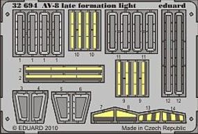 Eduard-Models Aircraft- AV8 Late Formation Lights Plastic Model Aircraft Accessory 1/32 Scale #32694 Eduard-Models Aircraft- AV8 Late Formation Lights Plastic Model Aircraft Accessory 1/32 Scale #32694