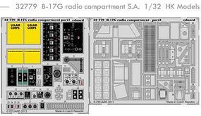 Eduard-Models Aircraft- B17G Radio Compartment Plastic Model Aircraft Accessory 1/32 Scale #32779 Eduard-Models Aircraft- B17G Radio Compartment Plastic Model Aircraft Accessory 1/32 Scale #32779