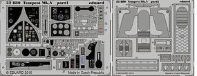 Eduard-Models Tempest Mk V for SHY Plastic Model Aircraft Accessory 1/32 Scale #32880