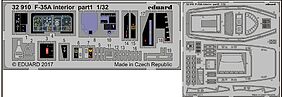 Eduard-Models F35A Interior for ITA (Painted) Plastic Model Aircraft Accessory 1/32 Scale #32910 Eduard-Models F35A Interior for ITA (Painted) Plastic Model Aircraft Accessory 1/32 Scale #32910