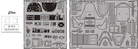 Eduard-Models Spitfire Mk IXc Interior for RVL (Painted) Plastic Model Aircraft Accessory 1/32 #32912 Eduard-Models Spitfire Mk IXc Interior for RVL (Painted) Plastic Model Aircraft Accessory 1/32 #32912