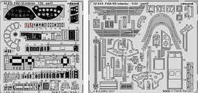 Eduard-Models Aircraft- F4U1D Interior for TAM (Painted) Plastic Model Aircraft Accessory 1/32 #32915 Eduard-Models Aircraft- F4U1D Interior for TAM (Painted) Plastic Model Aircraft Accessory 1/32 #32915