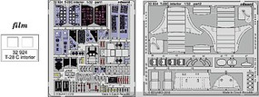 Eduard-Models T28C Interior for KTY (Painted) Plastic Model Aircraft Accessory 1/32 #32924