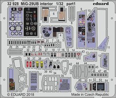 MiG29UB Interior for TSM (Painted) Plastic Model Aircraft Accessory 1/32 Scale #32928