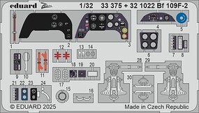Eduard-Models 1/32 Aircraft- Bf109F2 for HSG &amp; Hobby 2000 (Painted)