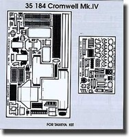 Eduard-Models Cromwell Mk IV armor details for Tamiya