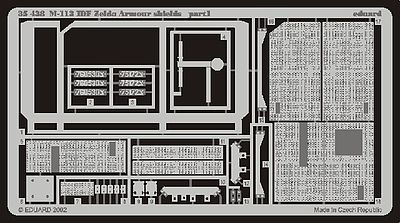 Eduard-Models M113 IDF Zelda Armor Shields for ACY Plastic Model Vehicle Accessory 1/35 Scale #35438