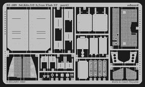 Armor- SdKfz 7/2 3,7cm Flak 37 Plastic Model Vehicle Accessory 1/35 Scale #35489