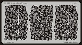 Liska Leaves/Hazel Plastic Model Vehicle Accessory 1/35 Scale #35614