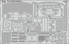 Eduard-Models Magach 6B Gal Batash Armor for Academy