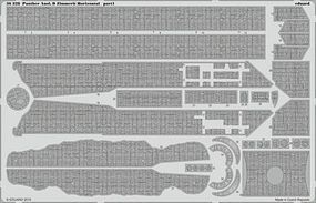 Panther Ausf D Zimmerit Horizontal for TAM Plastic Model Vehicle Accessory 1/35 #36328