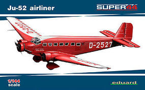 Eduard-Models Ju52 Airliner Plastic Model Airplane Kit 1/144 Scale #4423 Eduard-Models Ju52 Airliner Plastic Model Airplane Kit 1/144 Scale #4423