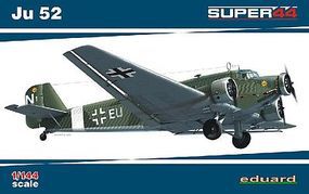 Ju52 Fighter Plastic Model Airplane Kit 1/144 Scale #4424