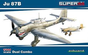 Eduard-Models Ju87B Dual Combo (Limited Edition) Plastic Model Airplane Kit 1/144 Scale #4431 Eduard-Models Ju87B Dual Combo (Limited Edition) Plastic Model Airplane Kit 1/144 Scale #4431