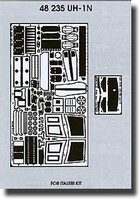 Eduard-Models Aircraft- UH1N Plastic Model Aircraft Accessory 1/48 Scale #48235 Eduard-Models Aircraft- UH1N Plastic Model Aircraft Accessory 1/48 Scale #48235