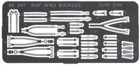 Photo Etch Seatbelts RAF WWII Plastic Model Aircraft Decal 1/48 Scale #48247
