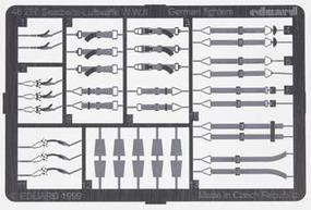 Eduard-Models Photo Etch Seatbelts Luftwaffe Fighters Plastic Model Aircraft Decal 1/48 Scale #48290 Eduard-Models Photo Etch Seatbelts Luftwaffe Fighters Plastic Model Aircraft Decal 1/48 Scale #48290