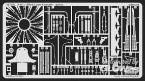 Eduard-Models Aircraft- F4U1 Bird Cage Corsair Plastic Model Aircraft Accessory 1/48 Scale #48351 Eduard-Models Aircraft- F4U1 Bird Cage Corsair Plastic Model Aircraft Accessory 1/48 Scale #48351