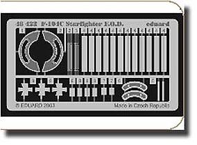 Eduard-Models Aircraft- F104C Starfighter F.O.D. Plastic Model Aircraft Accessory 1/48 Scale #48422