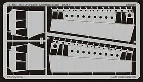 Eduard-Models Aircraft- TBF Avenger Landing Flaps Plastic Model Aircraft Accessory 1/48 Scale #48482 Eduard-Models Aircraft- TBF Avenger Landing Flaps Plastic Model Aircraft Accessory 1/48 Scale #48482
