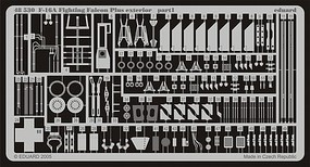 F16A Exterior for HSG Plastic Model Aircraft Accessory 1/48 Scale #48530