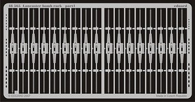 Eduard-Models 1/48 Aircraft- Lancaster Bomb Rack for TAM Eduard-Models 1/48 Aircraft- Lancaster Bomb Rack for TAM