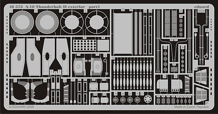 Eduard-Models A10 Exterior detail for Hobby Boss Plastic Model Aircraft Accessory 1/48 Scale #48573