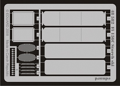 1/48 Aircraft- Fi156C Storch Ski for TAM