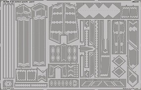 Eduard-Models 1/48 Aircraft- F22 Surface Panels for ACY Eduard-Models 1/48 Aircraft- F22 Surface Panels for ACY