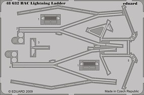 Eduard-Models BAC Lightning Ladder for ARX & EDU (D) Plastic Model Aircraft Accessory 1/48 Scale #48632