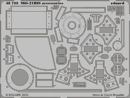 Eduard-Models 1/48 Aircraft- MiG21bis Accessories for EDU (D) Eduard-Models 1/48 Aircraft- MiG21bis Accessories for EDU (D)