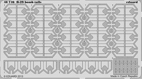 Eduard-Models 1/48 Aircraft- B29 Bomb Tails for RMX Eduard-Models 1/48 Aircraft- B29 Bomb Tails for RMX