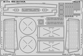 Eduard-Models MiG29 F.O.D. detail for Lion Roar Plastic Model Aircraft Accessory 1/48 Scale #48771