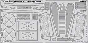 Eduard-Models 1/48 Aircraft- MiG29 9-13 F.O.D. & Ladder for LNR Eduard-Models 1/48 Aircraft- MiG29 9-13 F.O.D. & Ladder for LNR