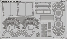 Eduard-Models 1/48 Aircraft- Meteor F8 Engines for ARX Eduard-Models 1/48 Aircraft- Meteor F8 Engines for ARX