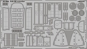 Eduard-Models 1/48 Aircraft- Yak38 Exterior for HBO Eduard-Models 1/48 Aircraft- Yak38 Exterior for HBO