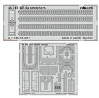 Eduard-Models 1/48 Aircraft- SE5a Stretchers for EDU Eduard-Models 1/48 Aircraft- SE5a Stretchers for EDU