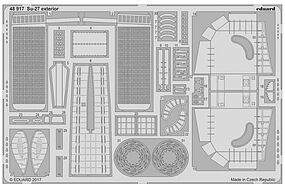 Eduard-Models 1/48 Aircraft- Su27 Exterior for HBO Eduard-Models 1/48 Aircraft- Su27 Exterior for HBO
