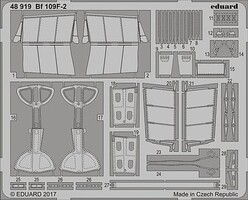Eduard-Models 1/48 Aircraft- Bf109F2 for EDU Eduard-Models 1/48 Aircraft- Bf109F2 for EDU