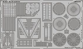 Eduard-Models 1/48 Aircraft- Su34 Exterior for HBO Eduard-Models 1/48 Aircraft- Su34 Exterior for HBO