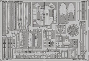 Eduard-Models 1/48 Aircraft- Su17 M3/4 Exterior for KTY Eduard-Models 1/48 Aircraft- Su17 M3/4 Exterior for KTY